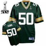 Jerseys Factory Cheap Packers #50 A.J. Hawk Green Super Bowl XLV