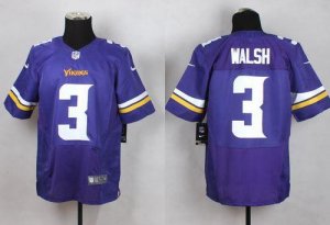 Jerseys Factory Cheap Nike Vikings #3 Blair Walsh Purple Team Co
