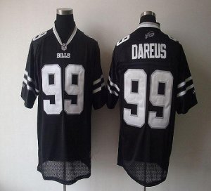 Jerseys Factory Cheap Bills #99 Marcell Dareus Black Shadow Stit