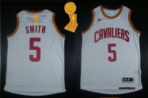Jerseys Factory Cheap Revolution 30 Cavaliers #5 J.R. Smith Whit