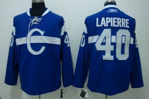 Jerseys Factory Cheap Canadiesn #40 Maxim Lapierre Embroidered B