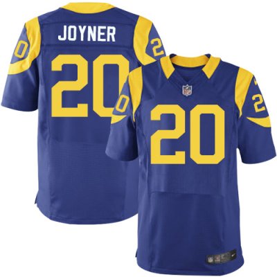 Jerseys Factory Cheap Nike Rams #20 Lamarcus Joyner Royal Blue A