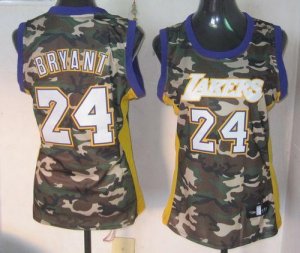 Jerseys Factory Cheap Lakers #24 Kobe Bryant Camo Stealth Collec
