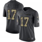Jerseys Factory Cheap Nike Bears #17 Alshon Jeffery Black Men's