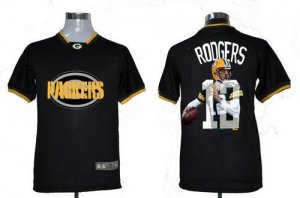 Jerseys Factory Cheap Nike Packers #12 Aaron Rodgers Black Men's