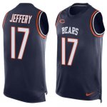 Jerseys Factory Cheap Nike Bears #17 Alshon Jeffery Navy Blue Te