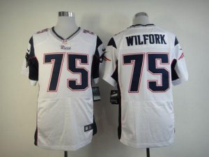 Jerseys Factory Cheap Nike Patriots #75 Vince Wilfork White Men'