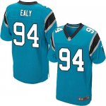 Jerseys Factory Cheap Nike Panthers #94 Kony Ealy Blue Alternate