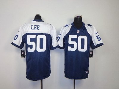 Jerseys Factory Cheap Nike Cowboys #50 Sean Lee Navy Blue Thanks
