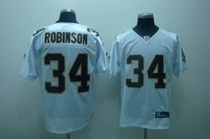 Jerseys Factory Cheap Saints 34# Patrick Robinson White Stitched