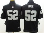 Jerseys Factory Cheap Nike Raiders #52 Khalil Mack Black Team Co