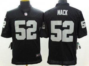 Jerseys Factory Cheap Nike Raiders #52 Khalil Mack Black Team Co