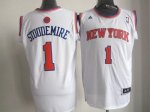 Jerseys Factory Cheap Knicks #1 Amare Stoudemire White Home New
