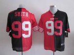 Jerseys Factory Cheap Nike 49ers #99 Aldon Smith Black/Red Men's