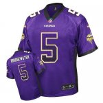 Jerseys Factory Cheap Nike Vikings #5 Teddy Bridgewater Purple T