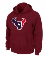 Jerseys Factory Cheap Houston Texans Logo Pullover Hoodie Red