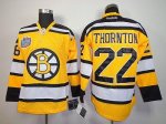 Jerseys Factory Cheap Bruins #22 Shawn Thornton Yellow Winter Cl