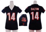 Jerseys Factory Cheap Nike Bengals #14 Andy Dalton Black Team Co