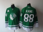 Jerseys Factory Cheap Blackhawks #88 Patrick Kane Green St. Patt