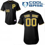 Jerseys Factory Cheap Pirates Customized Authentic Black Cool Ba