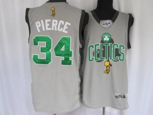 Jerseys Factory Cheap Celtics #34 Paul Pierce Stitched Grey 2010