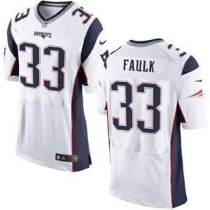 Jerseys Factory Cheap Nike Patriots #33 Kevin Faulk White Men's