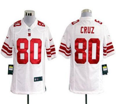 Jerseys Factory Cheap Nike Giants #80 Victor Cruz White Men's Em