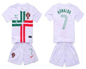 Jerseys Factory Cheap Portugal #7 Ronaldo 2012/2013 White Away K