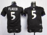 Jerseys Factory Cheap Nike Ravens #5 Joe Flacco Black Alternate
