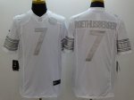 Jerseys Factory Cheap Nike Steelers #7 Ben Roethlisberger White