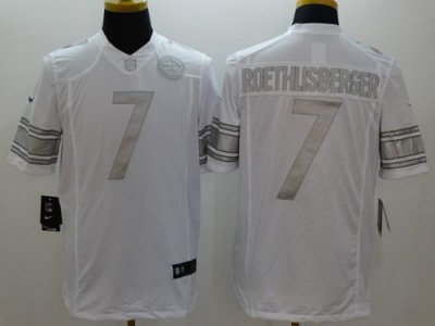 Jerseys Factory Cheap Nike Steelers #7 Ben Roethlisberger White