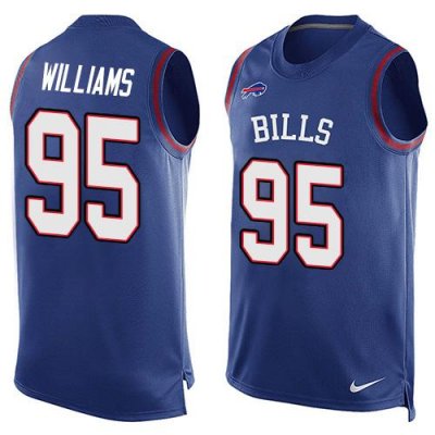 Jerseys Factory Cheap Nike Bills #95 Kyle Williams Royal Blue Te