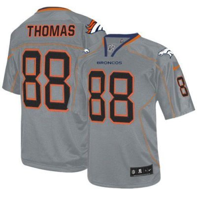 Jerseys Factory Cheap Nike Broncos #88 Demaryius Thomas Lights O
