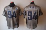Jerseys Factory Cheap Nike Cowboys #94 DeMarcus Ware Grey Shadow