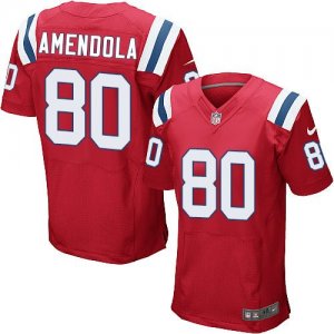 Jerseys Factory Cheap Nike Patriots #80 Danny Amendola Red Alter