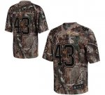 Jerseys Factory Cheap Steelers #43 Troy Polamalu Camouflage Embr