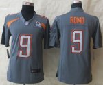 Jerseys Factory Cheap Nike Cowboys #9 Tony Romo Grey Pro Bowl Me
