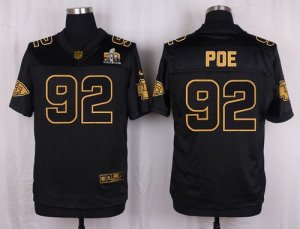 Jerseys Factory Cheap Nike Chiefs #92 Dontari Poe Black Men's St