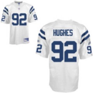 Jerseys Factory Cheap Colts #92 Jerry Hughes White Stitched NFL