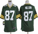 Jerseys Factory Cheap Nike Packers #87 Jordy Nelson Green Team C
