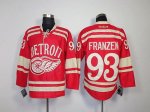 Jerseys Factory Cheap Red Wings #93 Johan Franzen Red 2014 Winte