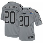 Jerseys Factory Cheap Nike Raiders #20 Darren McFadden Lights Ou