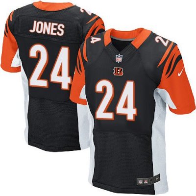Jerseys Factory Cheap Nike Bengals #24 Adam Jones Black Team Col