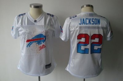 Jerseys Factory Cheap Bills #22 Fred Jackson White 2011 Women's