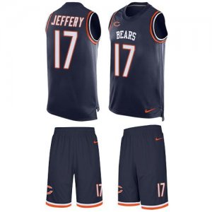 Jerseys Factory Cheap Nike Bears #17 Alshon Jeffery Navy Blue Te