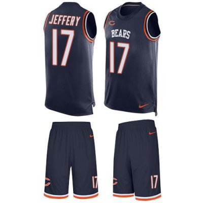 Jerseys Factory Cheap Nike Bears #17 Alshon Jeffery Navy Blue Te