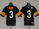 Jerseys Factory Cheap Steelers #3 Jeff Reed Black Stitched NFL J