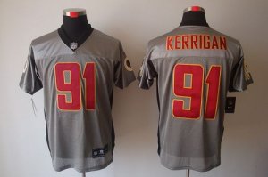 Jerseys Factory Cheap Nike Redskins #91 Ryan Kerrigan Grey Shado