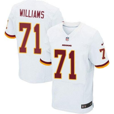 Jerseys Factory Cheap Nike Redskins #71 Trent Williams White Men