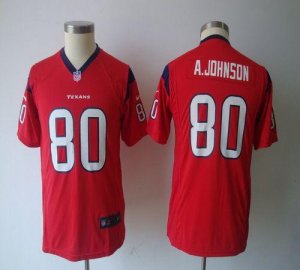 Jerseys Factory Cheap Nike Texans #80 Andre Johnson Red Alternat